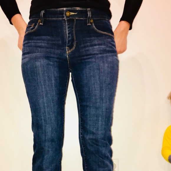 Ladies DENIZEN BY LEVI'S Jeans Straight Leg Medium - Picture 2 of 8